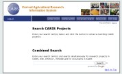 showing the CARIS website